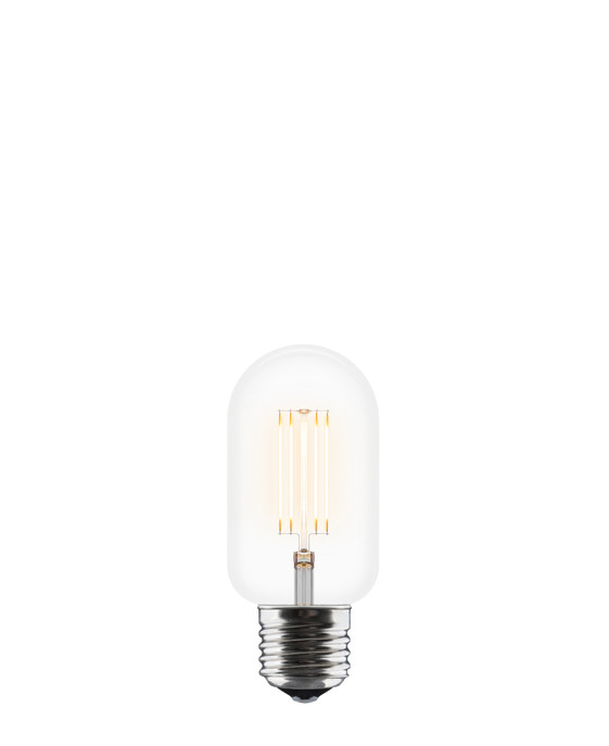2W LED žárovka UMAGE Idea o průměru 4,5 cm, vhodná pro svítidla se závitem E27 nejen značky UMAGE.